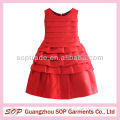 Christmas baby girl party dresses children frocks designs girls ruffle dress